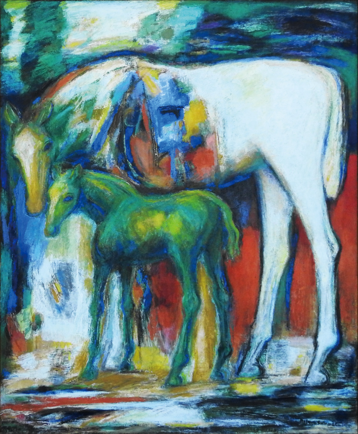 Horses – Mother and child