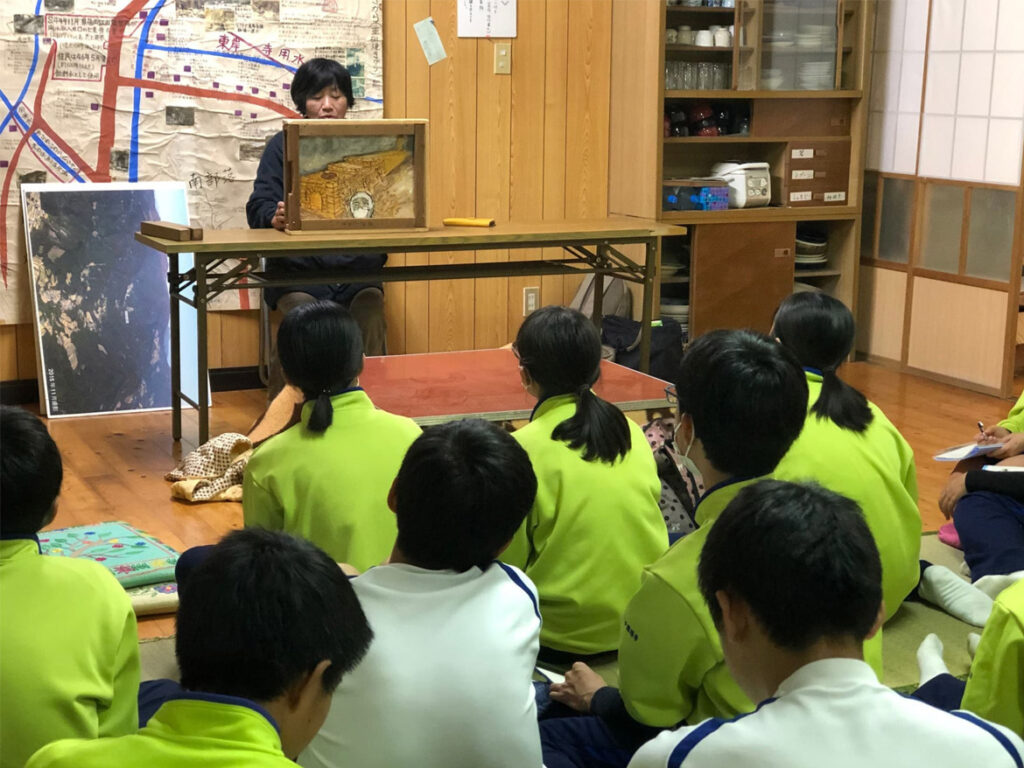 ｢十連寺柿｣ (紙芝居) の上演会